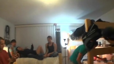 Massive hunk gets his jock itchy bursts out at hand jizz